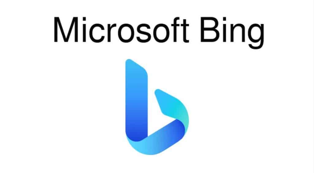Logotip de microsoft bing